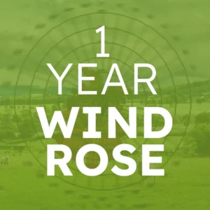 1 Year Windrose